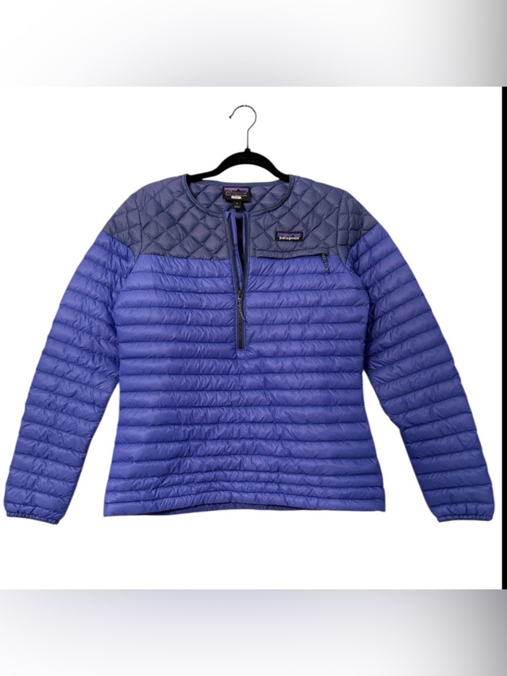 NWOT! 💙 Patagonia AlpLight Down Pullover Womens 800 Fill Packable Jacket - Picture 8 of 8